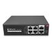 Atlantis Land NetPower F6PoE4 Unmanaged Fast Ethernet (10/100) Power over Ethernet (PoE) Zwart