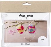 Creativ Company CC Mini Hobbyset Pompom Eieren