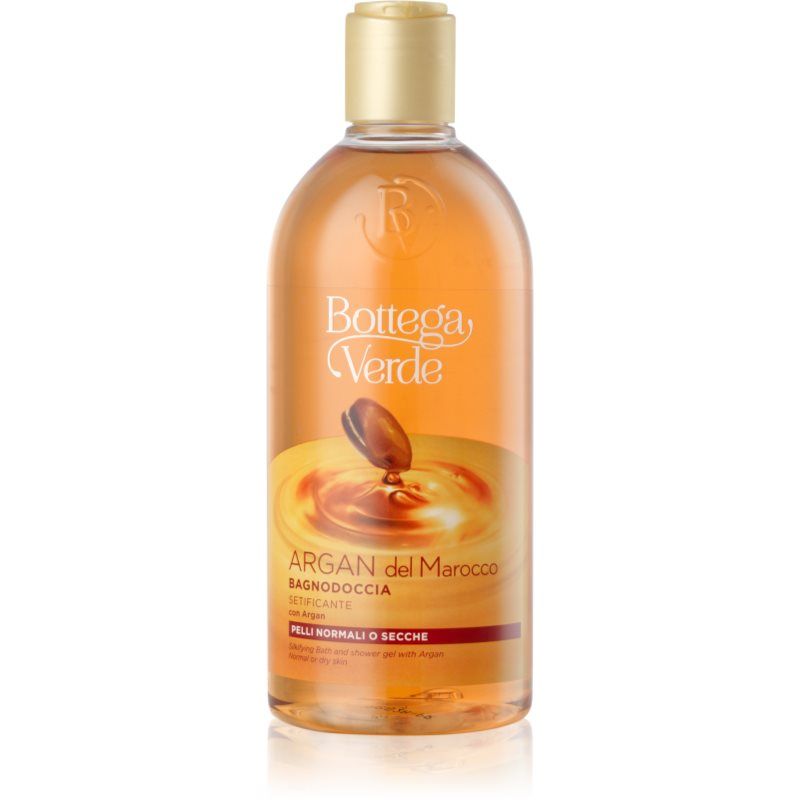 Bottega Verde Argan uit Marokko douchebad met arganolie, 400 ml, verzachtende werking, normale of droge huid