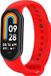 By Qubix Qubix - Siliconen bandje - Rood - Geschikt voor Xiaomi Smart Band 8 / 9 / 10