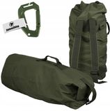 Merkloos Mil-Tec Grote Militaire Duffle Bag - 75L - Waterdicht - Olijfgroen