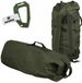 Merkloos Mil-Tec Grote Militaire Duffle Bag - 75L - Waterdicht - Olijfgroen