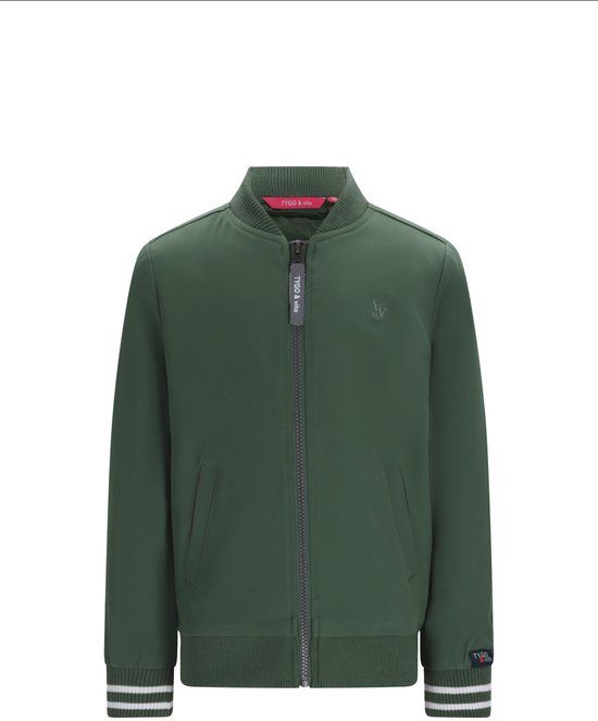 TYGO & vito jongens vest groen maat 122/128