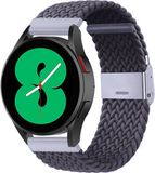 By Qubix Qubix Garmin Venu 2 - Braided bandje - Donkergrijs - nylon