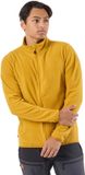 Swedemount Tromsö Fleece FL LS FZ Heren wandeljas Curry Yellow Maat S