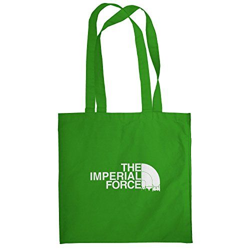 Texlab Unisex Adult VEND-178961 stoffen zak, groen, 38 cm x 42 cm