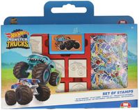 Multiprint Hot Wheels Kleurset met Stempels, 41dlg.