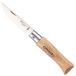 Opinel Inox Natural mes, bruin, S