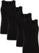 WE Fashion Débardeur pour homme avec stretch, lot de 4
