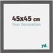 yd. Cadre photo 45x45 cm MDF anthracite Mura