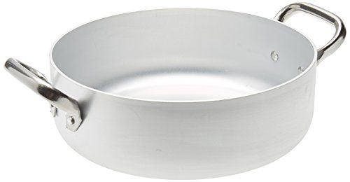 Pentole Agnelli Lijn stoofpan - 28 cm - zilver/zwart