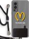 Case Company® - OnePlus Nord 2 5G Hoesje met Koord - I'm lovin' you - Back Cover