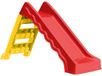 vidaXL Toboggan pour enfants pliable rouge et jaune