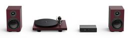 Pro-Ject Colourful Audio System 2 Platine vinyle à entraînement par courroie Burgundy Red Manuel