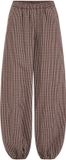 WE Fashion Dames ballon broek met ruit