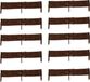 Ogrodzenia Wiklinowe Wilgen border 10 stuks 100x20 cm natuurlijke tuinrand gevlochten wilg