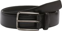 LLOYD Leren Riem Men's Leather Belt 3.5 W115 Black Zwart