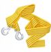 Retoo Lund London Ltd Gele Sleepkabel 3 Meter met Haken - Robuuste Trekband voor Auto's