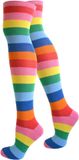 normani Overknee-laarzen met brede strepen