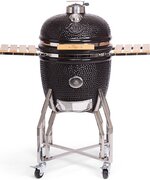 Yakiniku kamado grill zwart / keramiek / rond