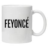 Acen Feyonce Beyonce verloofde bruiloft mok ontwerp nieuwigheid geschenk 10oz koffie kopje thee, keramiek, wit, 5 x 8 x 5cm