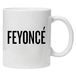 Acen Feyonce Beyonce verloofde bruiloft mok ontwerp nieuwigheid geschenk 10oz koffie kopje thee, keramiek, wit, 5 x 8 x 5cm