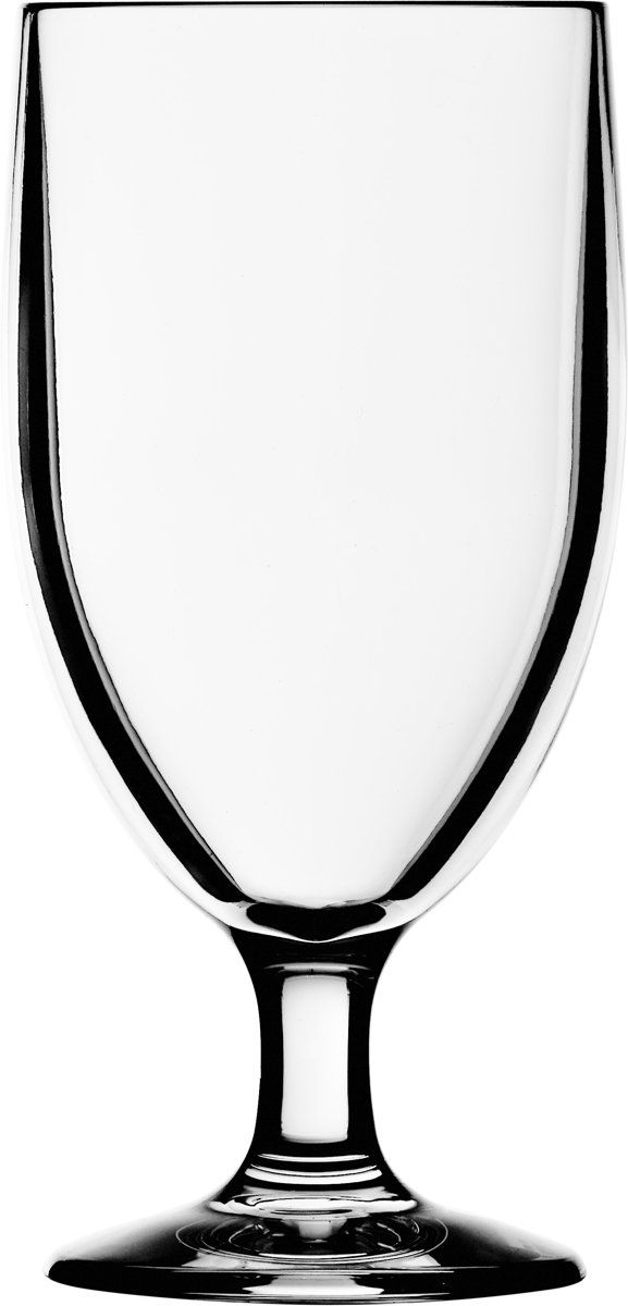 Strahl Design+Contemporary Water-/Soda-glas op voet - 296 ml - Transparant