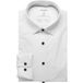 OLYMP Luxor 24/Seven Modern Fit Jersey overhemd wit, Effen