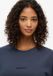 Superdry - T-shirt met micrologo - Heren - T-shirts - Blauw - Maat M