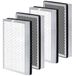 3-in-1 Medify 3-in-1 vervangende filters compatibel met Medify MA-25 luchtreiniger (4 stuks)