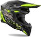 Airoh Wraaap Darkness Casque tout-terrain - Noir/Vert - Taille XL