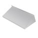 Vogue rvs keukenplank 600mm, zilver