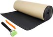 Tapis d'insonorisation pour voiture, set de 5 mm avec matériel de fixation - 152,4 x 101,6 cm