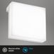 Briloner Aniani - Set van 2 Spiegellampen - spiegelverlichting badkamer - neutral wit licht 4.000K - 6W - 600 Lm - chroom - 8x8x3.5 cm