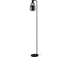 EGLO Chelvey Vloerlamp - Staande lamp - E27 - 150,5 cm - Zwart