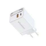 Energy Sistem Chargeur rétractable, 20 W, Type C, Type A
