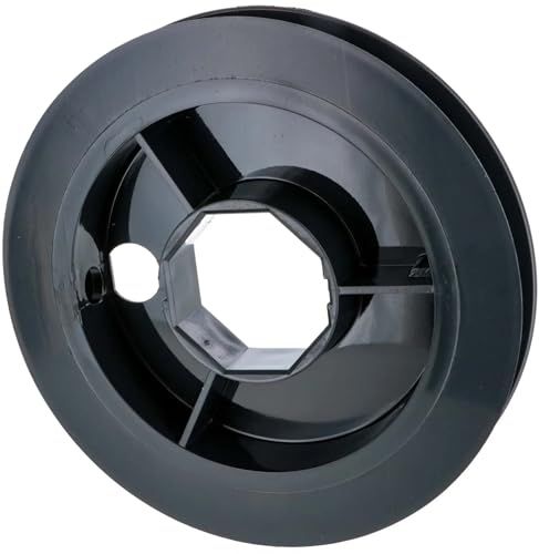 cyclingcolors Gordelschijf achthoekige stalen as rolluikriem 12-15 mm as rolluik rolluik draad SW40 40 mm, Ø 160 mm