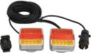 vidaXL Aanhangerlampen - 2 stuks - LED-lamp - 12 V - Rood