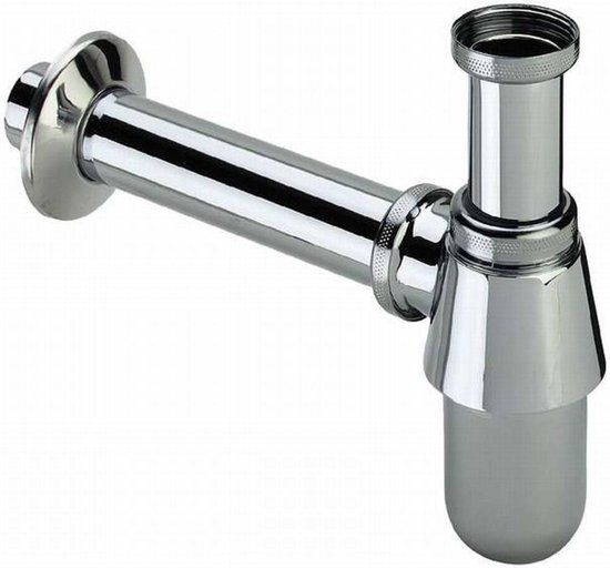 Viega Wastafelsifon - Chroom - Messing - 5 jaar garantie