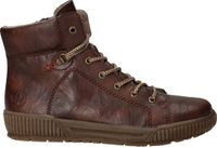 Rieker Veterboots Dames Bruin Maat 41