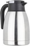 HI Thermoskan - 1,5 L - dubbelwandig - Inox - mat
