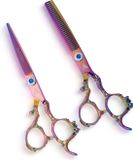 Achilles® Purple Dragon Kappersschaar Set - Complete Kappersset - Hair Scissors - Coupeschaar