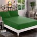 Elegant Comfort 1500 Premium hotelkwaliteit hoeslaken van de zachtste kwaliteit microvezel, diepe zak tot 40,6 cm, kreukbestendig en de kleur vervaagt niet, California-kingsize, groen (Hunter Green)