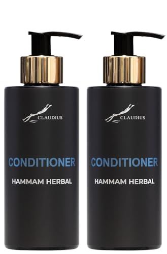 Claudius Cosmetics B.V. Hammam Herbal Hairconditioner 300 ml - Golden Pump - 2 Pieces