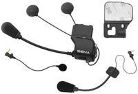 Sena Universal Helmet Clamp Kit With Slim Speakers Audiokit Zwart