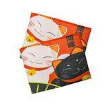 Lachineuse - 2 placemats – Duo de Maneki design en Japanse traditie