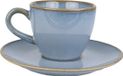 Bonna Sky Hygge - Tasse à expresso & soucoupe - 80 cc - Porcelaine - set de 6