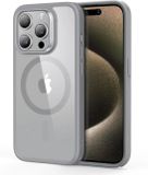 ESR Classic Hybrid iPhone 15 Pro Max Hoesje MagSafe Transparant Grijs