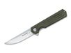 Blackfox Revolver Micarta Green Zakmes voor volwassenen, uniseks, groen, 21 cm