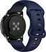 Intercella Siliconen bandje - geschikt voor Garmin Venu/Venu 2 Plus/Venu SQ/SQ 2/Vivomove/3/Style/Vivoactive 3/Forerunner 55/245/645 - donkerblauw